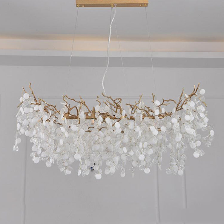 American Creative Brass Branch Chandelier-MEET LIGHTING