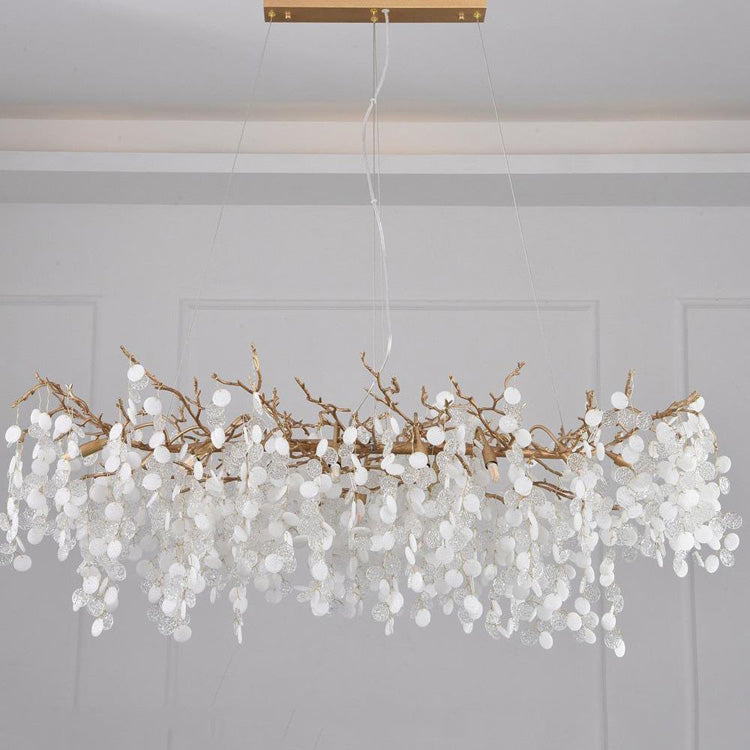 American Creative Brass Branch Chandelier-MEET LIGHTING