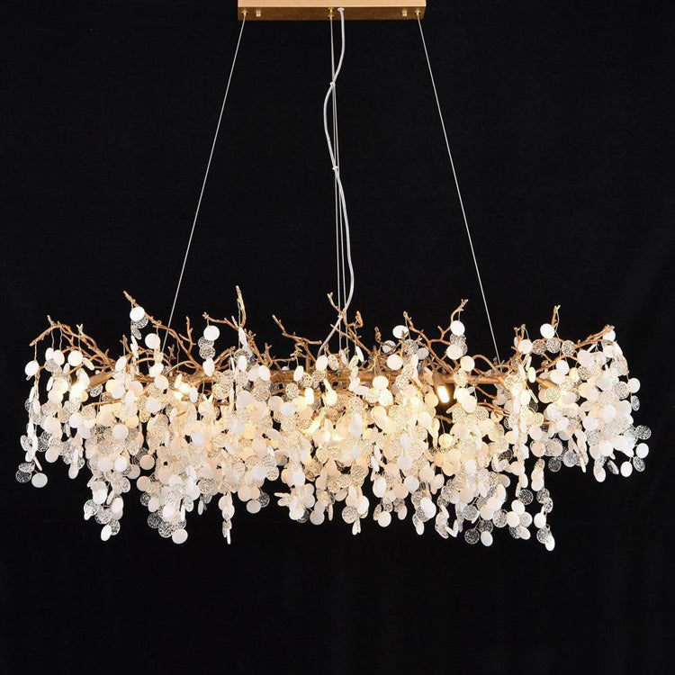 American Creative Brass Branch Chandelier-MEET LIGHTING