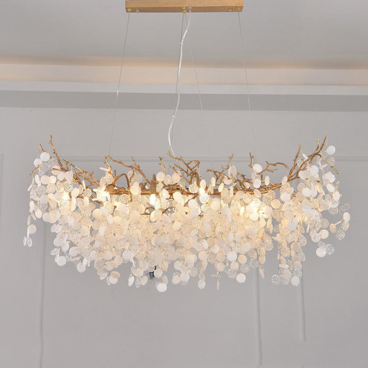 American Creative Brass Branch Chandelier-MEET LIGHTING