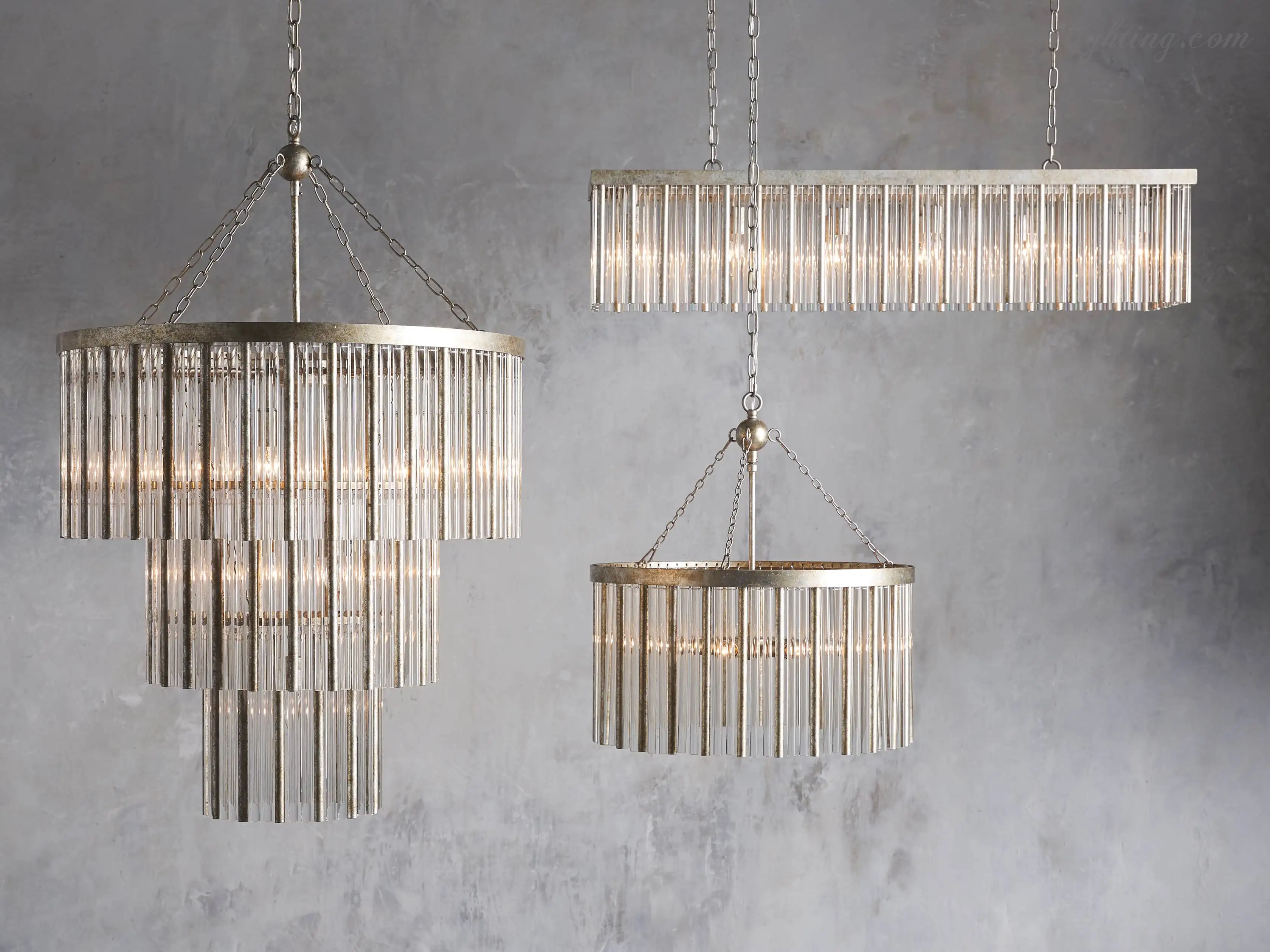 Andalucia Rectangular Chandelier-MEET LIGHTING