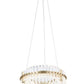 Aquinox 2-Tier Round Chandelier-Meet Lighting