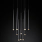 Aquitance Round Chandelier 24"-Meet Lighting
