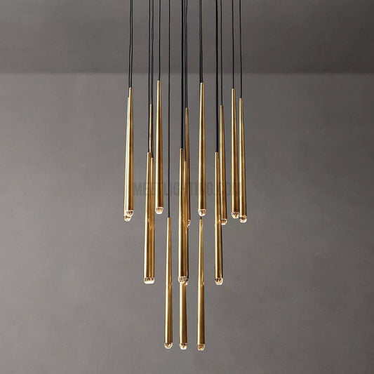 Aquitance Round Chandelier 30"-Meet Lighting