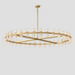Arcachon Crystal Round Chandelier 48"-Meet Lighting