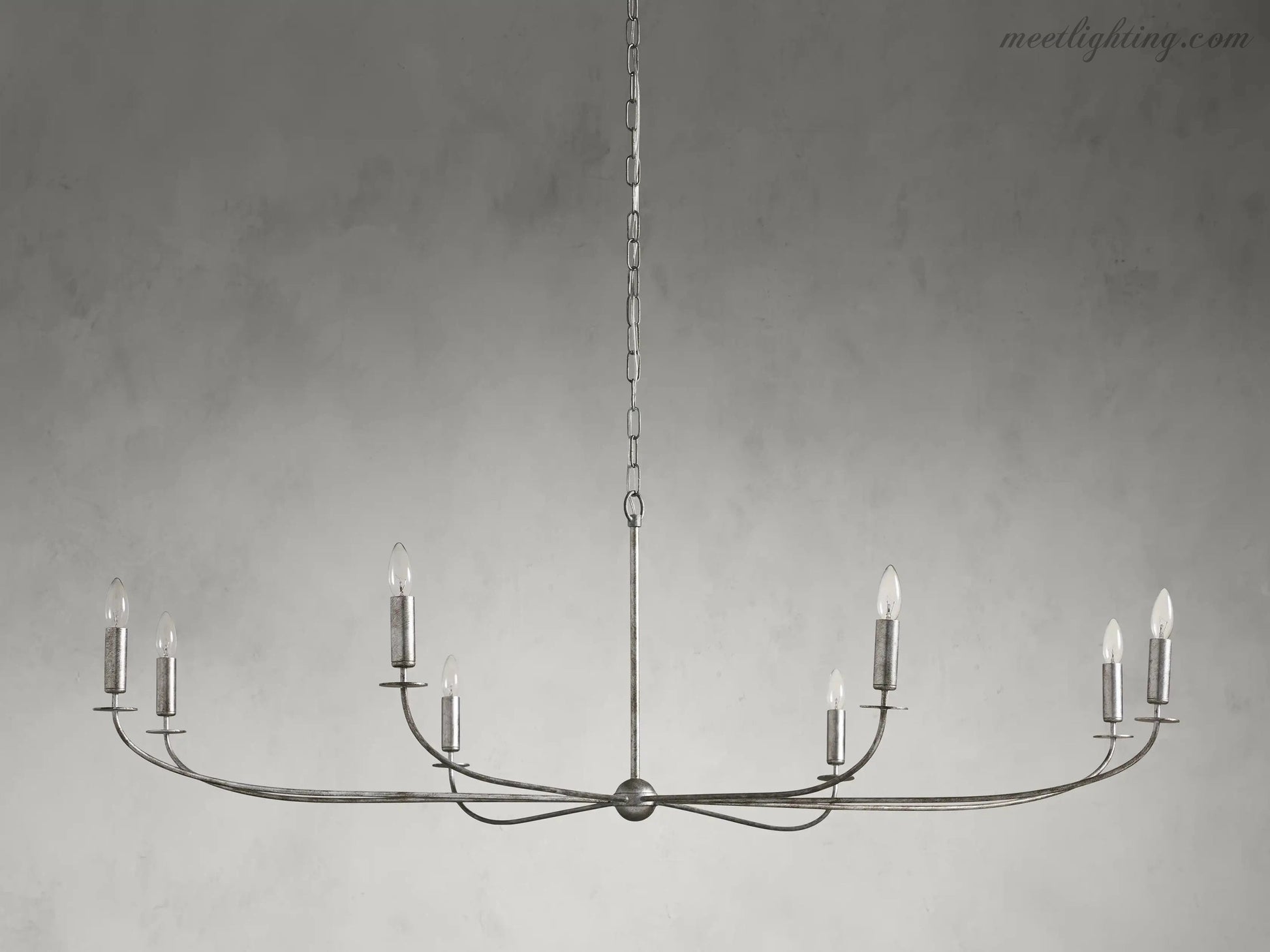 Arnett Round Chandelier-Meet Lighting