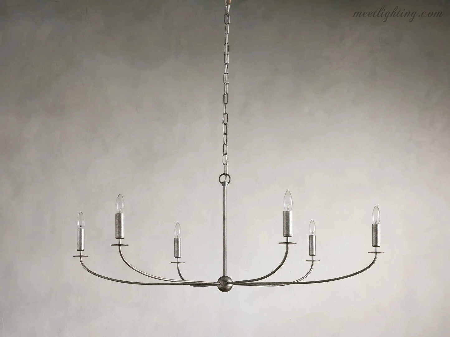 Arnett Round Chandelier-Meet Lighting