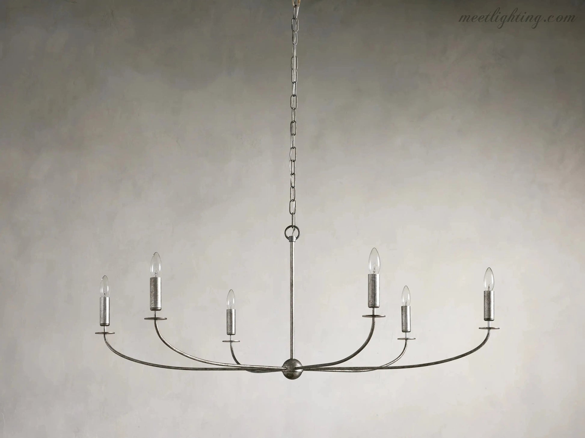 Arnett Round Chandelier-Meet Lighting