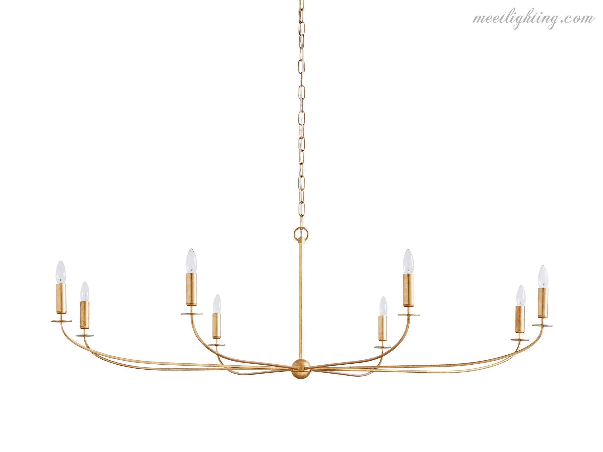 Arnett Round Chandelier-Meet Lighting
