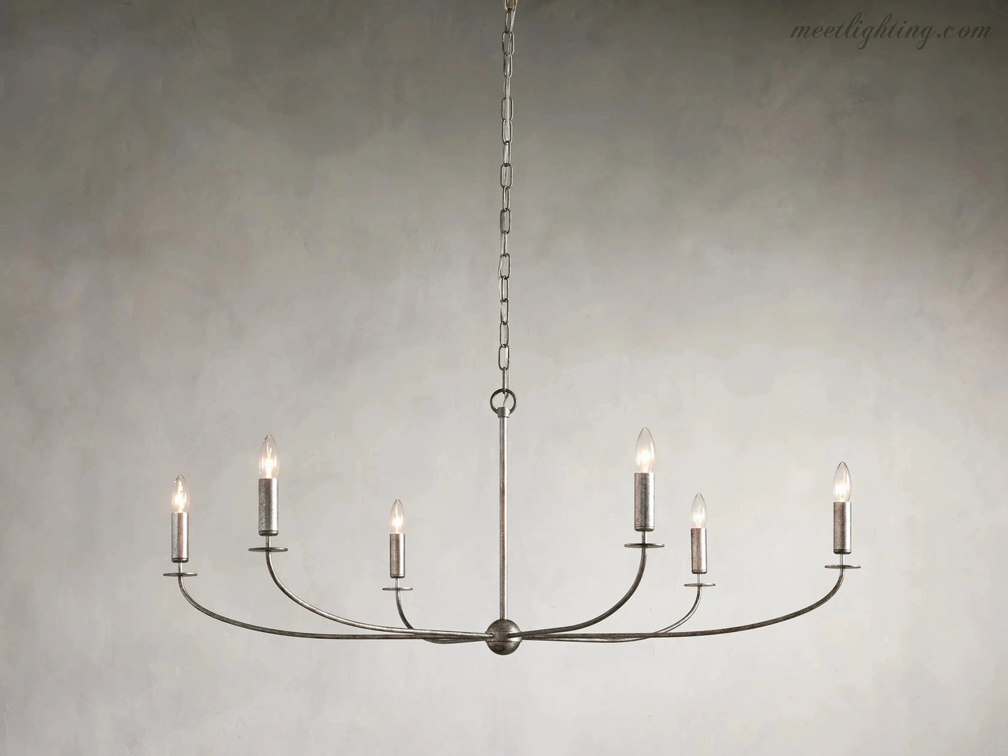 Arnett Round Chandelier-Meet Lighting