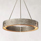 Arya Round Chandelier 36"-Meet Lighting
