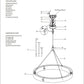Arya Round Chandelier 48"-Meet Lighting