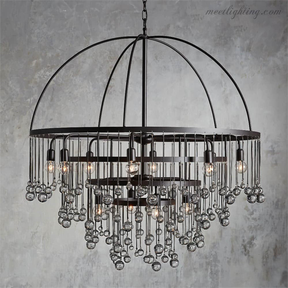 Aubrey 4 Tier Chandelier-Meet Lighting