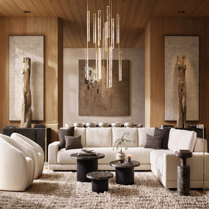 Audon Round Chandelier 56"-MEET LIGHTING