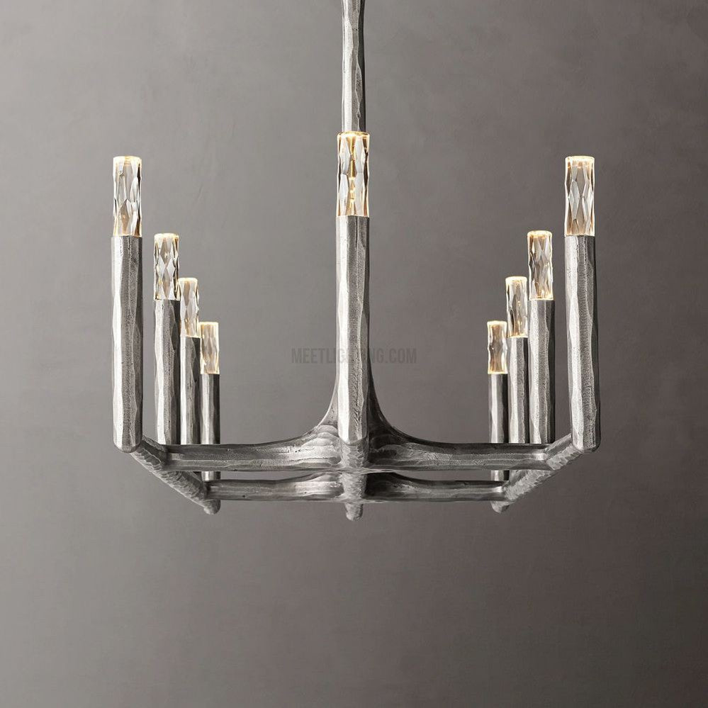 Avarit Forged Linear Chandelier-Meet Lighting