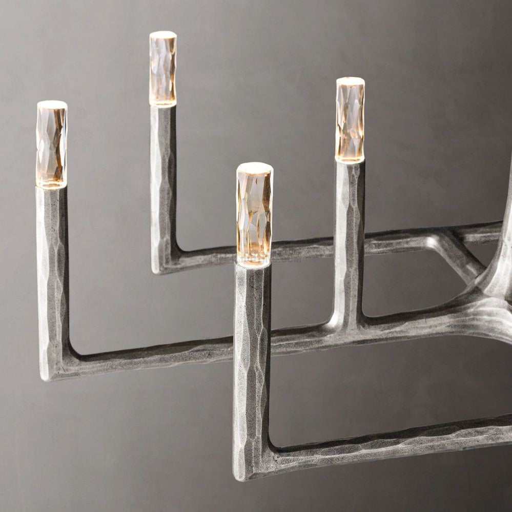 Avarit Forged Linear Chandelier-Meet Lighting