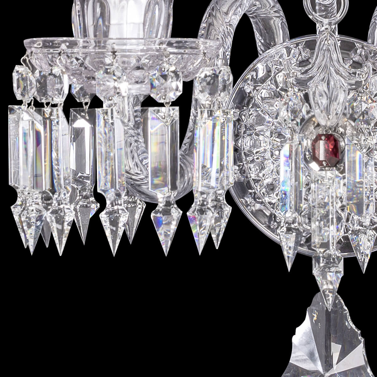 Baccarat Crystal Cups Chandelier For Living Room-MEET LIGHTING