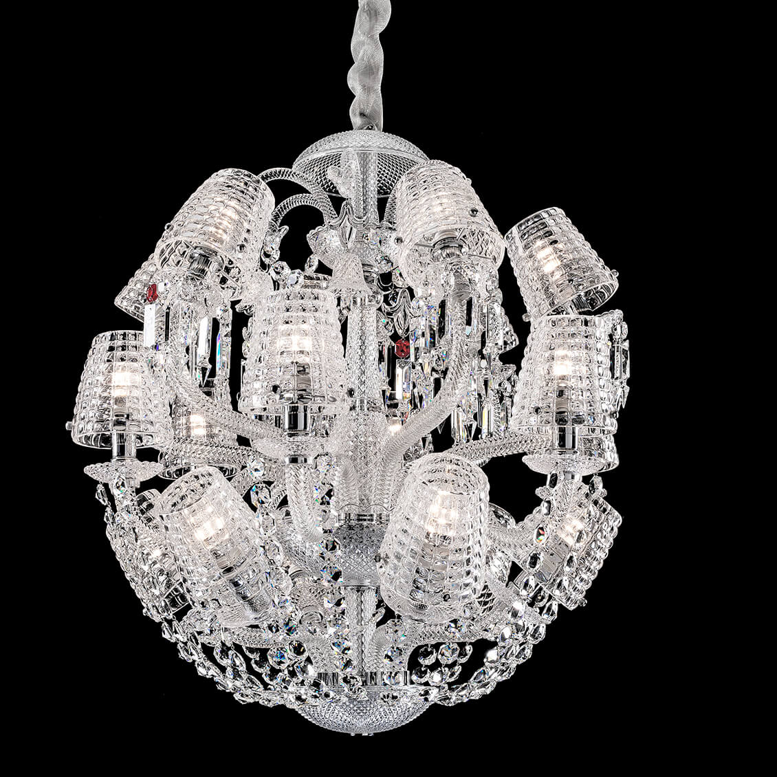 Baccarat Le Roi Soleil Crystal Chandelier-MEET LIGHTING