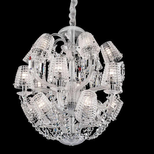 Baccarat Le Roi Soleil Crystal Chandelier-Meet Lighting