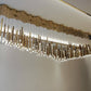 Bellini Square Tri-Tone Tubular Pendant Light Chandelier-Meet Lighting