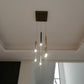 Bellini Square Tri-Tone Tubular Pendant Light Chandelier-Meet Lighting
