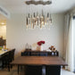 Bellini Square Tri-Tone Tubular Pendant Light Chandelier-Meet Lighting