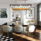 Bettina Rectangle Chandelier-Meet Lighting