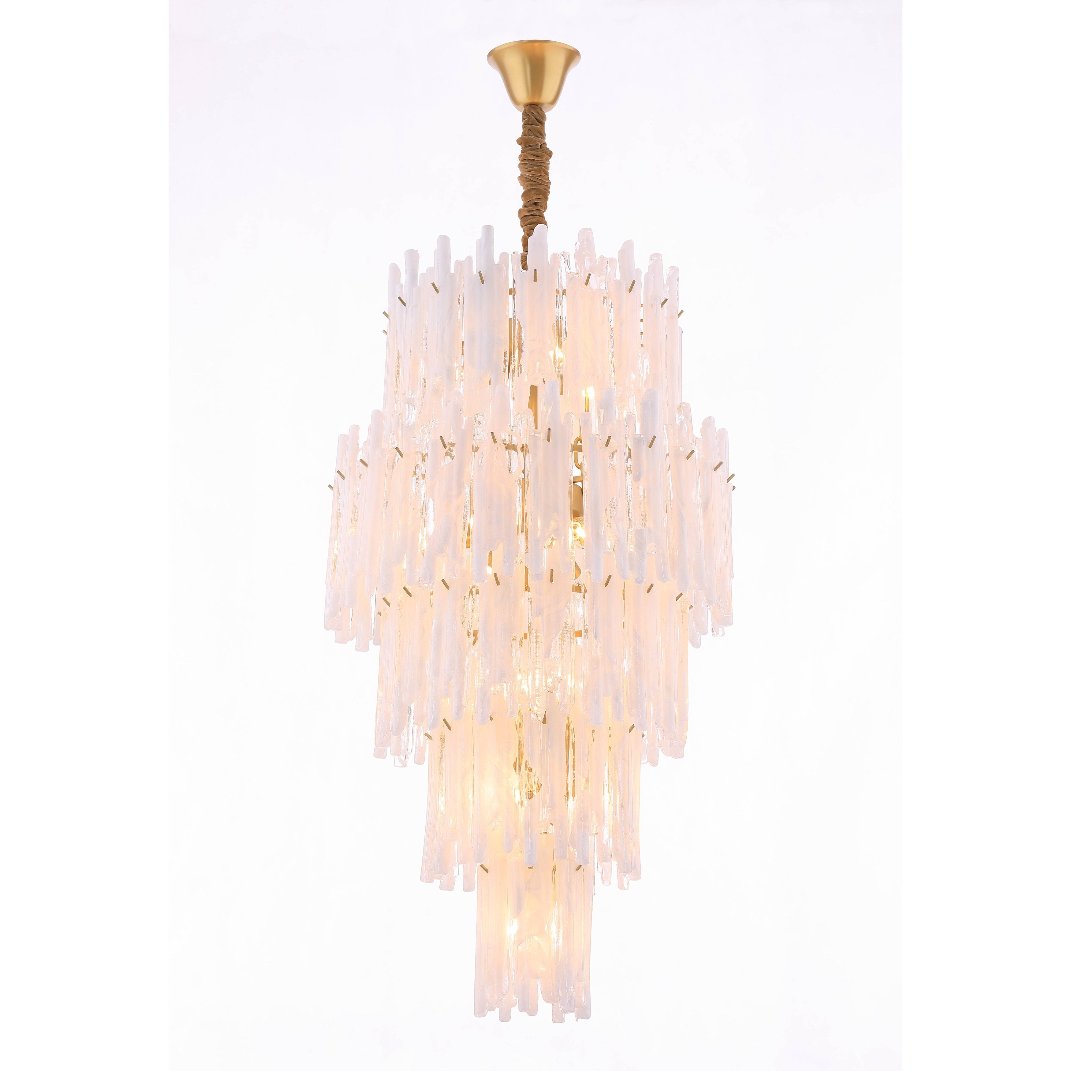 Blanche Tiered Chandelier-MEET LIGHTING