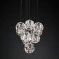 Boule Glass Round Cluster Chandelier 14"-Meet Lighting