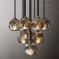 Boule Glass Round Cluster Chandelier 14"-Meet Lighting