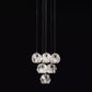Boule Glass Round Cluster Chandelier 14"-Meet Lighting