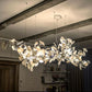 Bustling Ceramic Ginkgo Leaf Chandelier-Meet Lighting