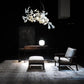 Bustling Ceramic Ginkgo Leaf Chandelier-Meet Lighting