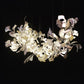Bustling Ceramic Ginkgo Leaf Chandelier-Meet Lighting