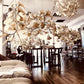 Bustling Ceramic Ginkgo Leaf Chandelier-Meet Lighting