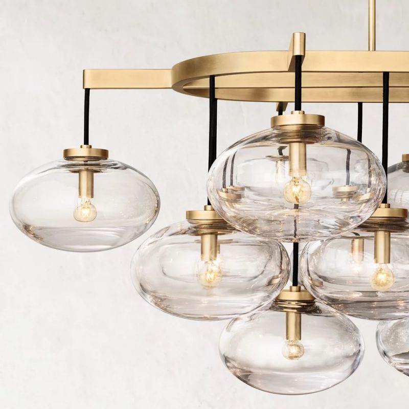 Cabrette Linear Chandelier 72"-MEET LIGHTING