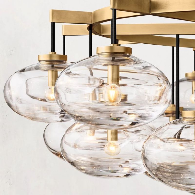 Cabernet Round Chandelier 60"-Meet Lighting