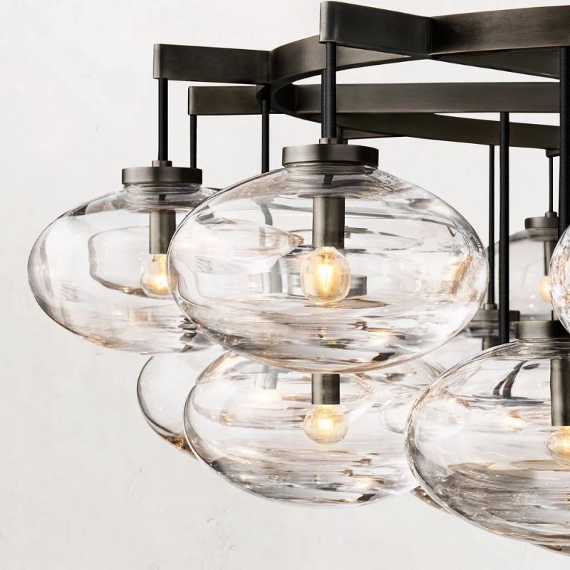 Cabernet Round Chandelier 60"-Meet Lighting