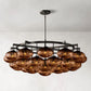 Cabernet Round Chandelier 60"-Meet Lighting