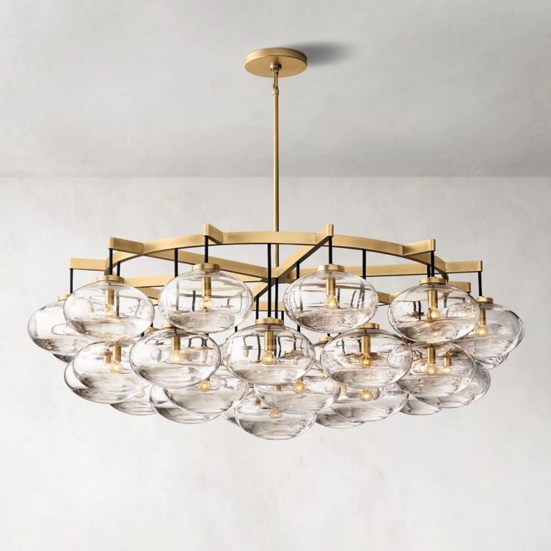 Cabernet Round Chandelier 60"-Meet Lighting