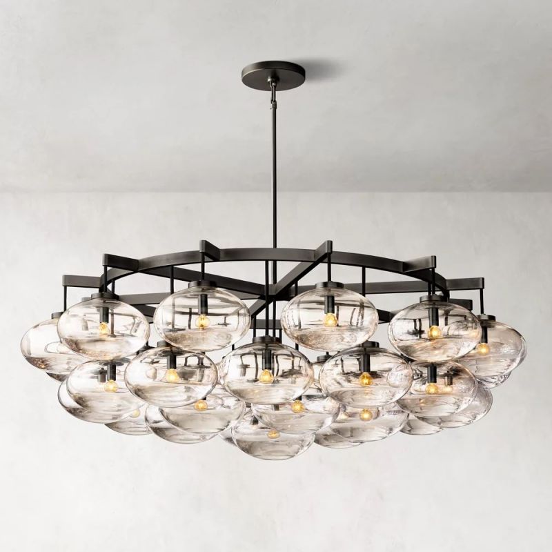 Cabernet Round Chandelier 60"-Meet Lighting