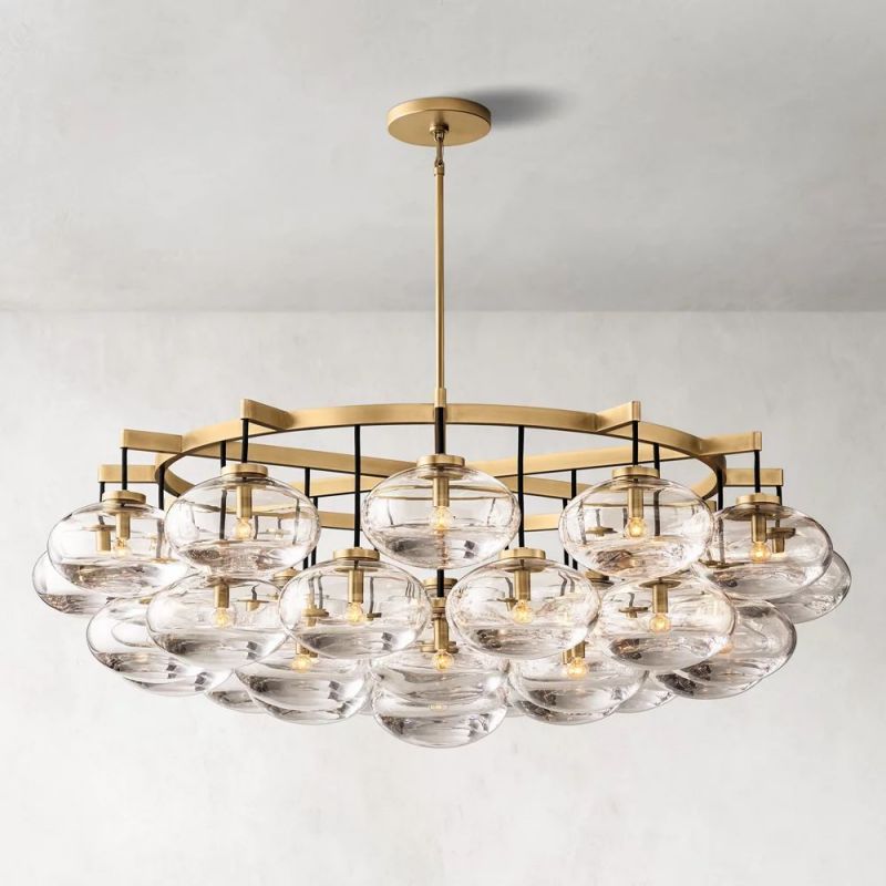 Cabernet Round Chandelier 60"-Meet Lighting