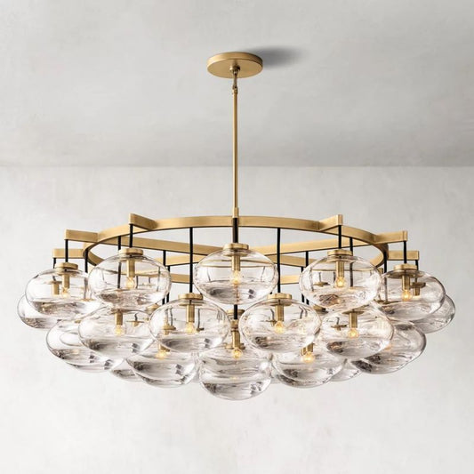 Cabernet Round Chandelier 60"-Meet Lighting