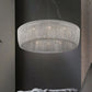Cadenas Aluminum Chain Tassel Chandelier-Meet Lighting