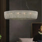 Cadenas Aluminum Chain Tassel Chandelier-Meet Lighting