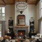 Camilo Vintage Candelabra 2-Tier Round Chandelier-Meet Lighting