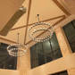 Camilo Vintage Filament Two-Tier Round Chandelier 38"-Meet Lighting