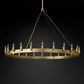 Camilo Vintage Candelabra Round Chandelier 73" 63" 50" 38" 26"-Meet Lighting