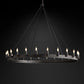 Camilo Vintage Candelabra Round Chandelier 73" 63" 50" 38" 26"-Meet Lighting