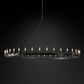 Camilo Vintage Candelabra Round Chandelier 73" 63" 50" 38" 26"-Meet Lighting